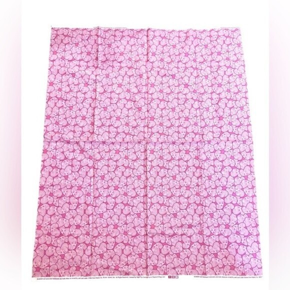 Rare Barbie Packed Head Cotton Retired Fabric one Full Yard 45Lx36H - Picture 6 of 8